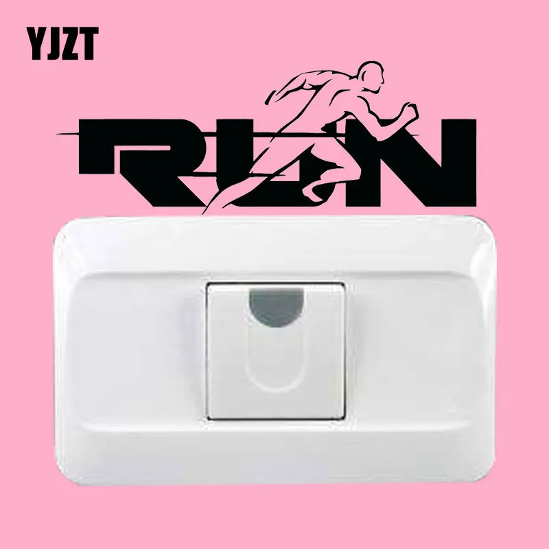YJZT Run Word Jogging Running Sport Health Vinyl Wall Decal Switch Sticker Decor 8SS2322
YJZT Run Word Jogging Running Sport Health Vinyl Wall Decal Switch Sticker Decor 8SS2322