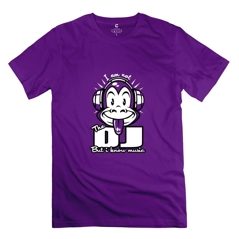 DJ monkey flex Men T-Shirt Art music T shirts For boyfriends | Мужская одежда