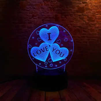 Love Decoration 3D Illusion Led Lamp Touch Nightlight Flashing I LOVE YOU Letter Model Toys as Holiday gift
Love Decoration 3D Illusion Led Lamp Touch Nightlight Flashing I LOVE YOU Letter Model Toys as Holiday gift