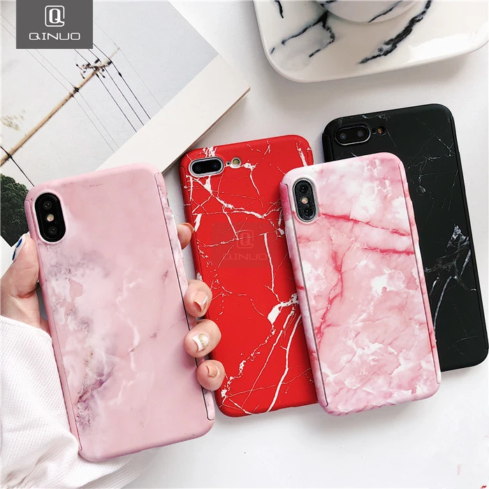 QINUO 360 Degree Marble Stone Phone Case For iPhone 6 6S 7 8 Plus 5 5s SE Cover With Tempered Glass Case For iPhone X XR XS Max
QINUO 360 Degree Marble Stone Phone Case For iPhone 6 6S 7 8 Plus 5 5s SE Cover With Tempered Glass Case For iPhone X XR XS Max