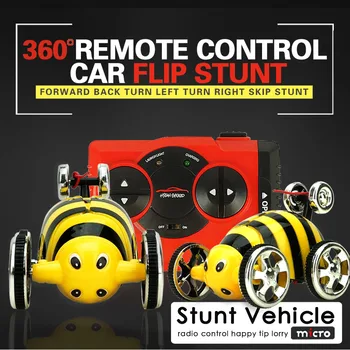 RC Stunt Car Toy Four-Wheel Drive Car 2152B alloy Remote Dump Truck 360 ° Roll Children's Favorite Gift
RC Stunt Car Toy Four-Wheel Drive Car 2152B alloy Remote Dump Truck 360 ° Roll Children's Favorite Gift