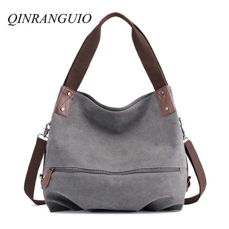 QINRANGUIO Women Bag Large Capacity Canvas Bag Solid Crossbody Bags for Women 2019 Women Handbags Casual Shoulder Bag Women
QINRANGUIO Women Bag Large Capacity Canvas Bag Solid Crossbody Bags for Women 2019 Women Handbags Casual Shoulder Bag Women