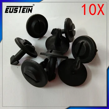 

10PCS Plastic Car Rivets Fastener Fender Bumper Push Screw Pin Clip For Audi C6 A6 LB5 C5 A6 LA4 D397 D398