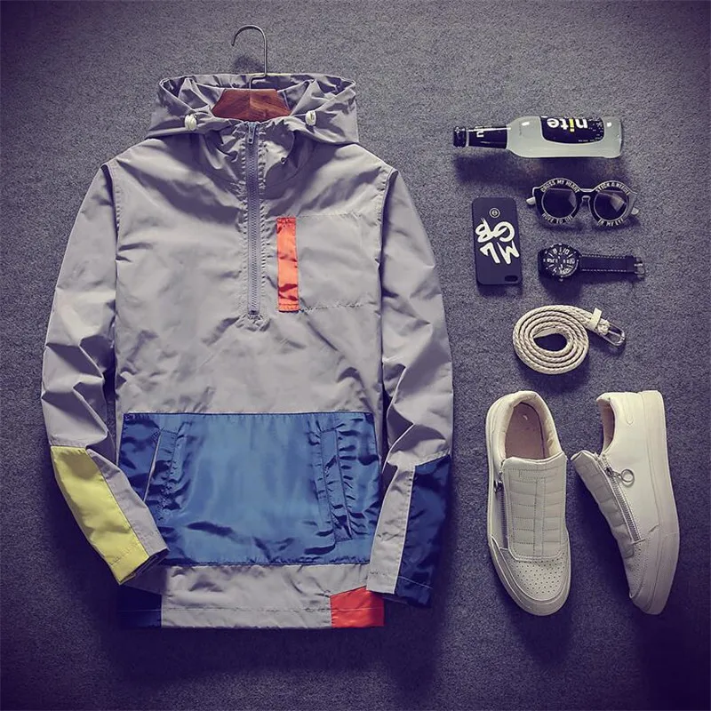 New Hooded Coats Han Edition Men's Cool Cultivate One's Morality And Spring Bask Waterproof Jacket Tide Cheap Wholesale
New Hooded Coats Han Edition Men's Cool Cultivate One's Morality And Spring Bask Waterproof Jacket Tide Cheap Wholesale