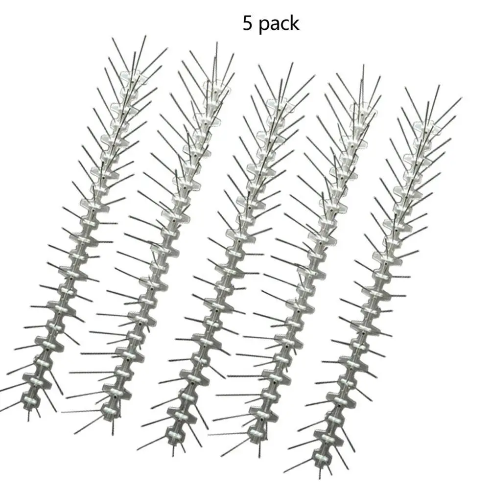 50CM Eco-friendly Stainless Steel Bird Spikes For Pigeons And Other Small Birds Fence Security Control Deterrent Kit Repeller
50CM Eco-friendly Stainless Steel Bird Spikes For Pigeons And Other Small Birds Fence Security Control Deterrent Kit Repeller