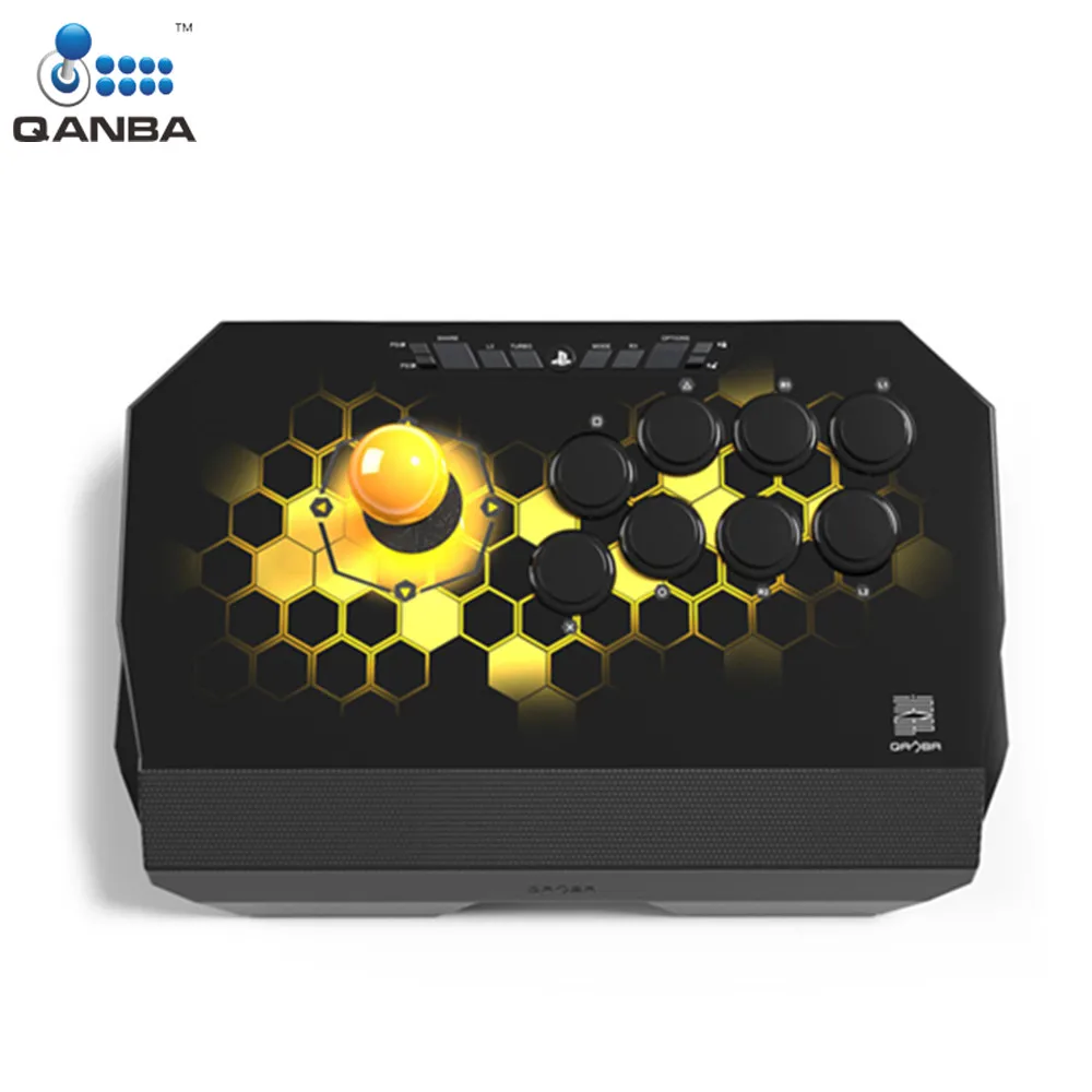 Qanba N2 PS4 - 01 Drone Joystick USB Wired Tournament Lock Switch Honeycomb-Inspired Design Joystick For PlayStation 4 / 3
Qanba N2 PS4 - 01 Drone Joystick USB Wired Tournament Lock Switch Honeycomb-Inspired Design Joystick For PlayStation 4 / 3