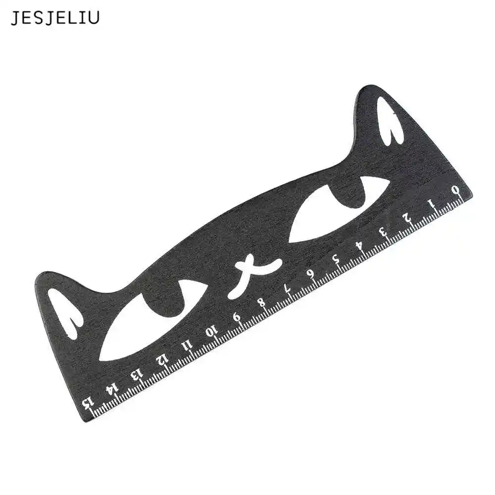 JESJELIU Hot 15cm Fresh Candy Color Cute Cat Wooden Ruler Measuring Straight Ruler Tool Promotional Gift Stationery
JESJELIU Hot 15cm Fresh Candy Color Cute Cat Wooden Ruler Measuring Straight Ruler Tool Promotional Gift Stationery