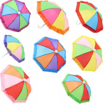 New Style Mini Umbrella Rain Gear For 18'' Girl Dolls Accessory Birthday Gift For Children
New Style Mini Umbrella Rain Gear For 18'' Girl Dolls Accessory Birthday Gift For Children