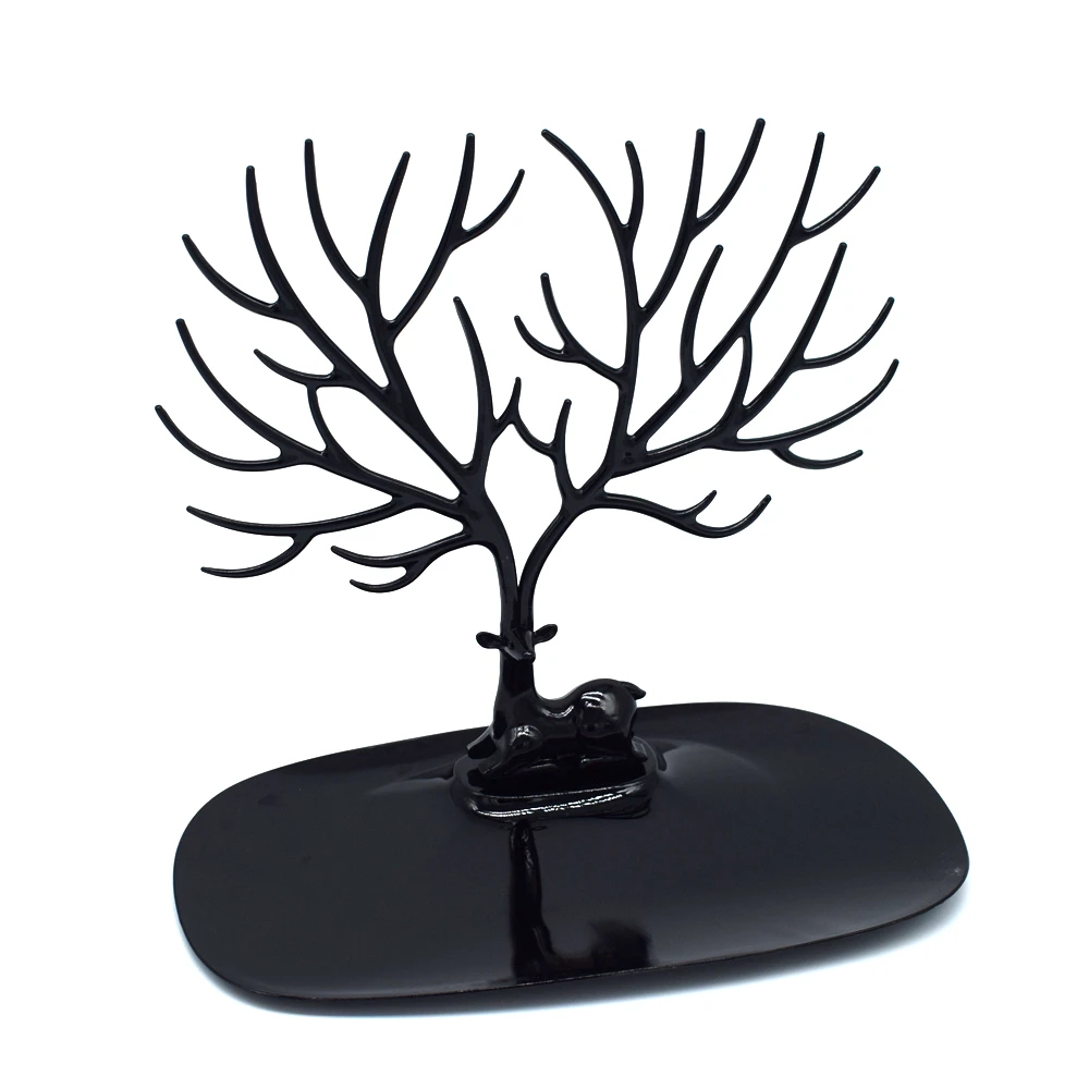 Plastic Jewelry Display Tree For Earring Bracelet Necklace Ring Deer Tray Display Stand Organizer
Plastic Jewelry Display Tree For Earring Bracelet Necklace Ring Deer Tray Display Stand Organizer