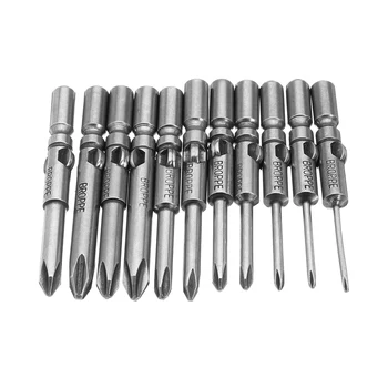 BROPPE 11Pcs 802 1.6-6.0mm Cross Screwdriver Bits Set 6mm Round Shank Electric Screwdriver Bits Hand Tools
BROPPE 11Pcs 802 1.6-6.0mm Cross Screwdriver Bits Set 6mm Round Shank Electric Screwdriver Bits Hand Tools