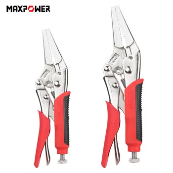165mm/216mm Adjustable Locking Pliers Long Nose Straight Jaw Locking Pliers Vise Grip Welding Clamp Multifunction Hand Tool
165mm/216mm Adjustable Locking Pliers Long Nose Straight Jaw Locking Pliers Vise Grip Welding Clamp Multifunction Hand Tool