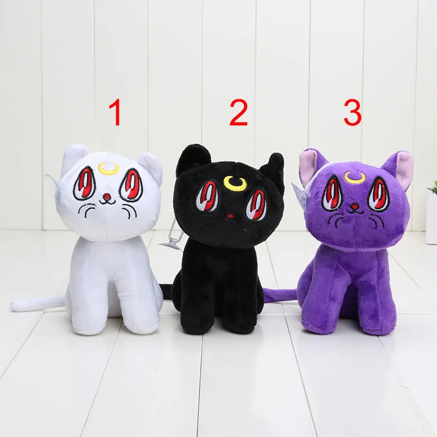 15cm Anime Sailor Moon Cat Luna Artemis Stuffed Animals Plush Toy Soft Dolls For Children
15cm Anime Sailor Moon Cat Luna Artemis Stuffed Animals Plush Toy Soft Dolls For Children