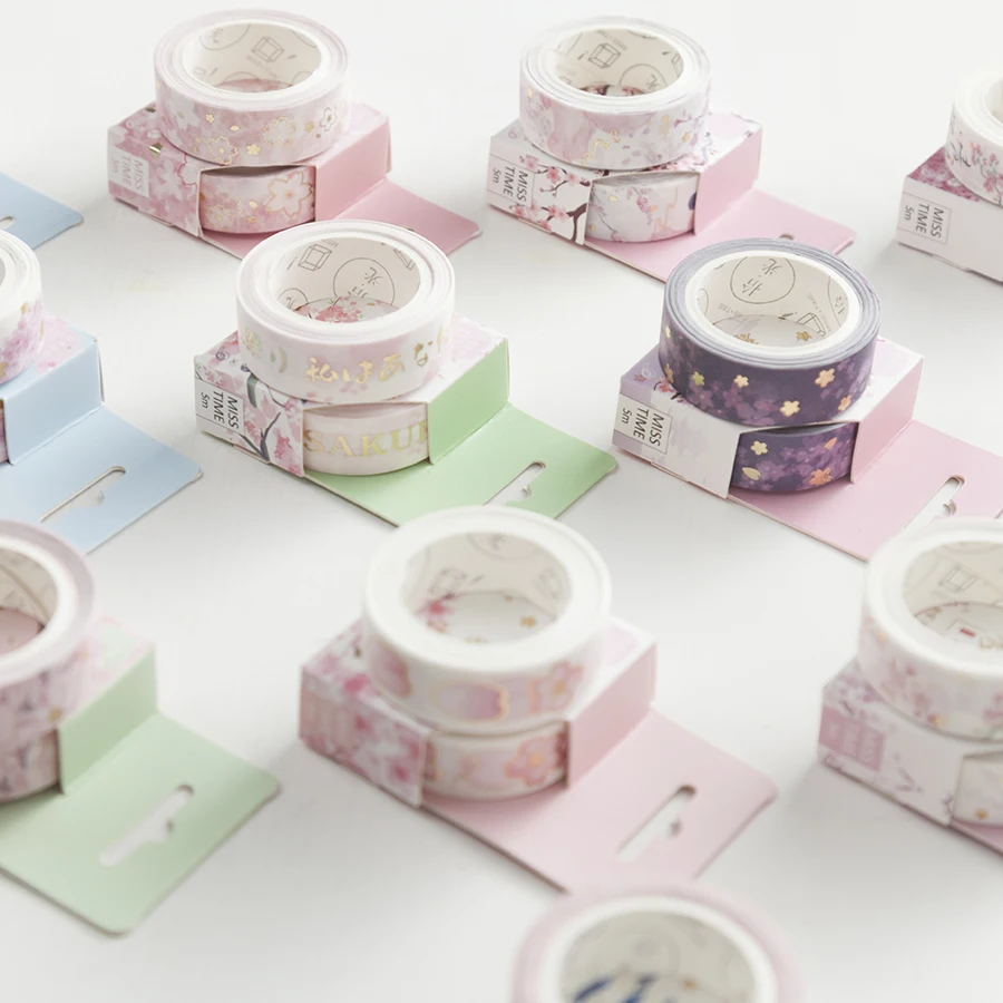 Gilding Cherry Blossom Series Bullet Journal Washi Tape DIY Scrapbooking Sticker Label Masking Tape School Office Supply
Gilding Cherry Blossom Series Bullet Journal Washi Tape DIY Scrapbooking Sticker Label Masking Tape School Office Supply