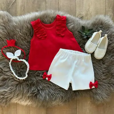 2019 Newborn Infant Toddlers Baby Kid Girl Casual Red Tops Shirt+Shorts Pants Outfits
2019 Newborn Infant Toddlers Baby Kid Girl Casual Red Tops Shirt+Shorts Pants Outfits
