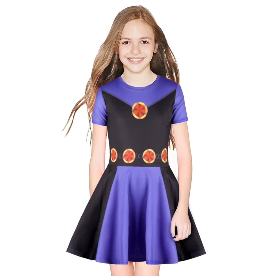 Girls Ravena Princess Dress Toy Killer Cosplay Clothing Kids Summer Casual Frock Soft Thin Summer Children Dress Up Suit Fancy
Girls Ravena Princess Dress Toy Killer Cosplay Clothing Kids Summer Casual Frock Soft Thin Summer Children Dress Up Suit Fancy