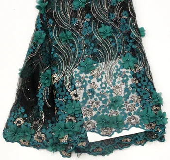 2019 New style french net 3d flower African tulle mesh lace fabrics high quality embroidered beaded sequins lace for women dress
2019 New style french net 3d flower African tulle mesh lace fabrics high quality embroidered beaded sequins lace for women dress
