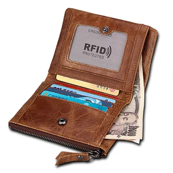 Genuine Leather Man wallet business card holder Coin Pocket Purse Luxury Male Credit Card Holder Purse
Genuine Leather Man wallet business card holder Coin Pocket Purse Luxury Male Credit Card Holder Purse