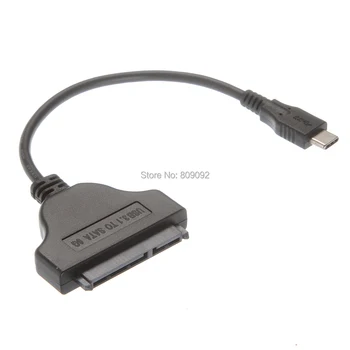 USB-C USB 3.1 Type C To SATA 22pin Cable Type-C Cable Adapter External HDD 2.5" Hard Drive Disk Converter For Macbook
USB-C USB 3.1 Type C To SATA 22pin Cable Type-C Cable Adapter External HDD 2.5" Hard Drive Disk Converter For Macbook