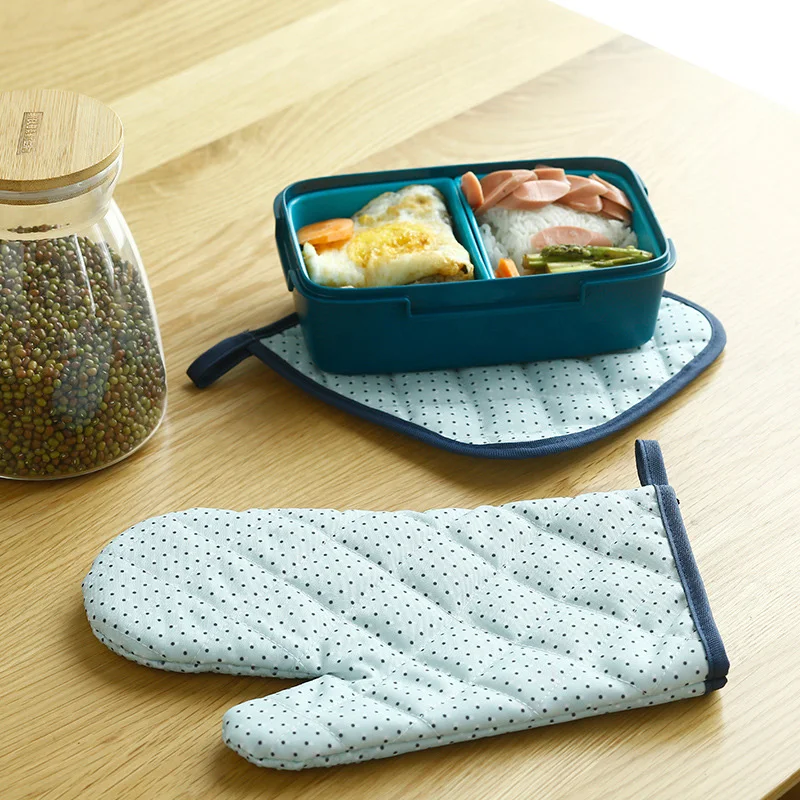2pcs/set Oxford Oven Glove Heatproof Microwave Oven Mitten Kitchen Cooking Thickened Gloves Microondas Insulated Non-slip Gloves
2pcs/set Oxford Oven Glove Heatproof Microwave Oven Mitten Kitchen Cooking Thickened Gloves Microondas Insulated Non-slip Gloves