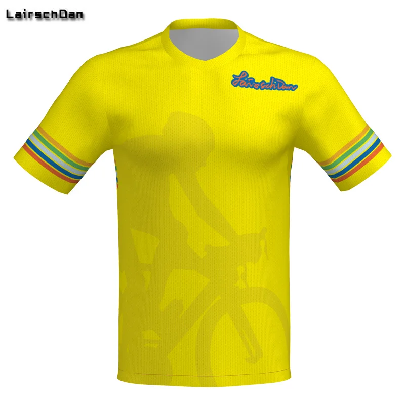 SPTGRVO LairschDan 2019 yellow retro short sleeve cycling tshirt summer mtb mountain bike enduro motocross mx jersey downhill dh
SPTGRVO LairschDan 2019 yellow retro short sleeve cycling tshirt summer mtb mountain bike enduro motocross mx jersey downhill dh