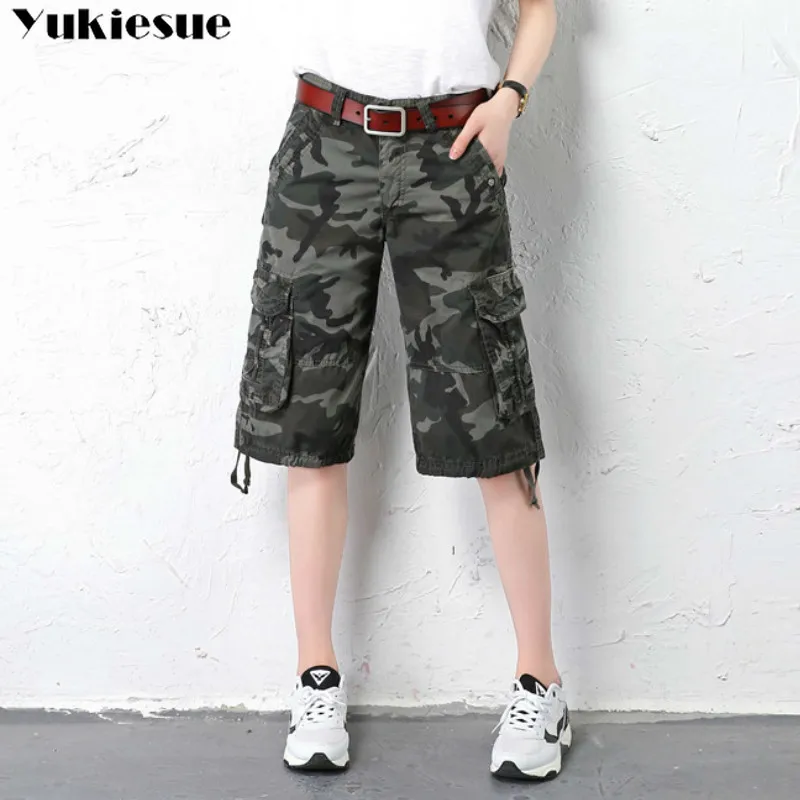 woman clothes Summer Casual Camouflage For Women Cotton Loose Cargo Knee Length Camo Pants Multi Pockets
woman clothes Summer Casual Camouflage For Women Cotton Loose Cargo Knee Length Camo Pants Multi Pockets