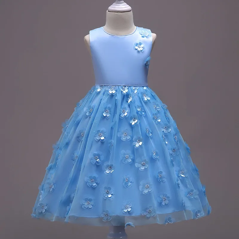 2018 New Flower Girl Dresses Royal Blue Appliqued Cotton Kids Evening Gowns Prom Dress Pageant Dresses robe enfant fille mariage
2018 New Flower Girl Dresses Royal Blue Appliqued Cotton Kids Evening Gowns Prom Dress Pageant Dresses robe enfant fille mariage