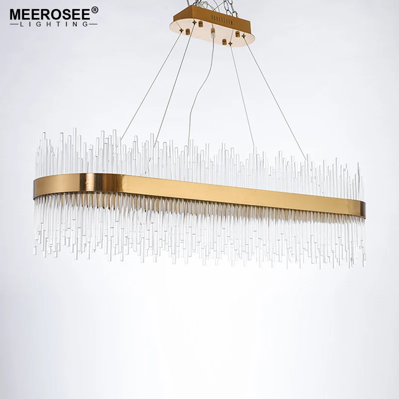Modern LED Pendant Light Crystal rods Hanging Lamp for Dinning room Gold Oval Suspension Living Room Restaurant Luminaire Abajur
Modern LED Pendant Light Crystal rods Hanging Lamp for Dinning room Gold Oval Suspension Living Room Restaurant Luminaire Abajur