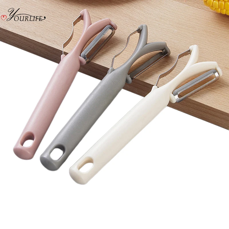 OYOURLIFE 2 In 1 Stainless Steel Vegetable Fruit Peeler Potato Cucumber Carrot Zester Cutter Corn Stripper Kitchen Accessories
OYOURLIFE 2 In 1 Stainless Steel Vegetable Fruit Peeler Potato Cucumber Carrot Zester Cutter Corn Stripper Kitchen Accessories
