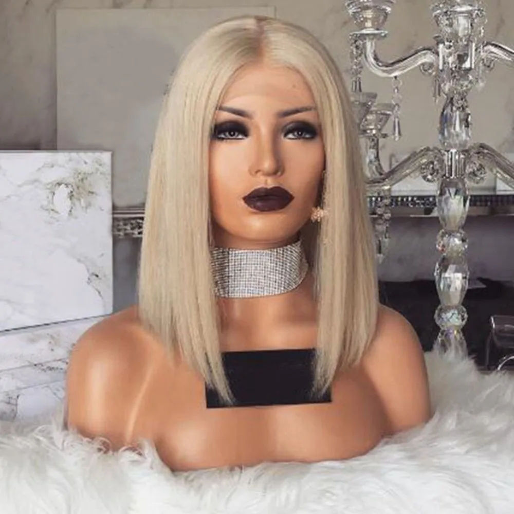 SimBeauty 13X6 Lace Front Wigs Short Bob Human Hair #60 Lace Front Wigs With Baby Hair Deep Part Glueless Short Bob Wigs
SimBeauty 13X6 Lace Front Wigs Short Bob Human Hair #60 Lace Front Wigs With Baby Hair Deep Part Glueless Short Bob Wigs