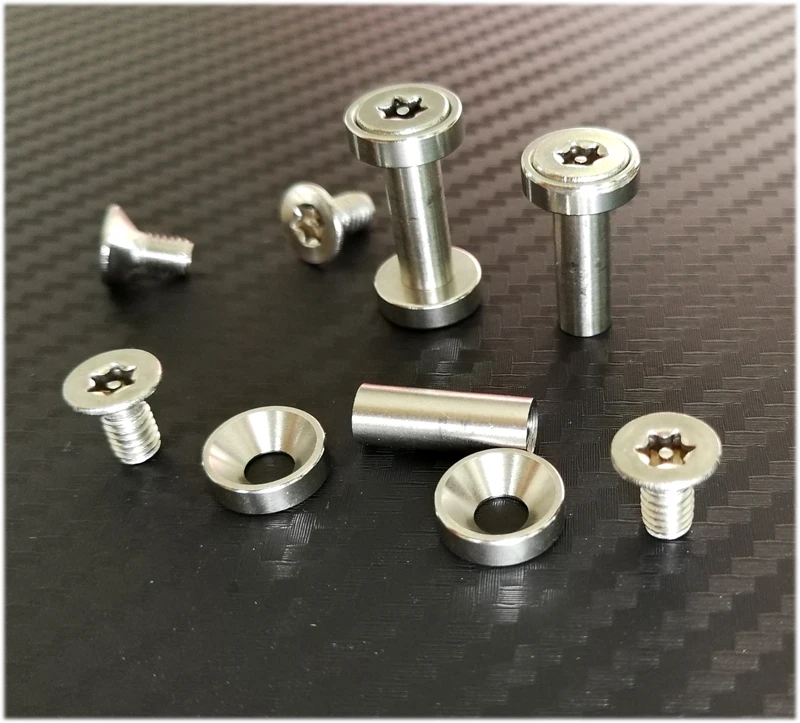 20pcs/bag, 17mm to 25mm x 6mm stainless steel Knife Handle hex Screws with stainless steel gasket Suitable for 6mm hole
20pcs/bag, 17mm to 25mm x 6mm stainless steel Knife Handle hex Screws with stainless steel gasket Suitable for 6mm hole