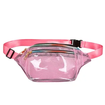 Transparent Mesh Waist Bag Fashion Solid Color Trend Pvc Neutral Wild Pockets Sport Femme Shoulder Messenger Bags #R15
Transparent Mesh Waist Bag Fashion Solid Color Trend Pvc Neutral Wild Pockets Sport Femme Shoulder Messenger Bags #R15