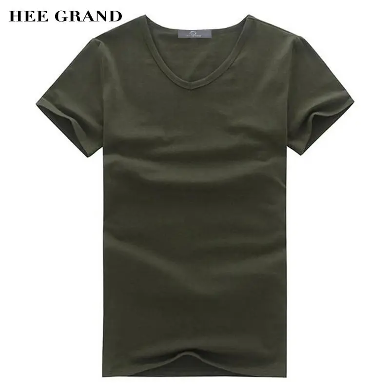 HEE GRAND Summer Men T- Shirts 2017 Stylish V-Neck Solid Color Concise Style Breathable Material Male Typical Top Tees MTS2267
HEE GRAND Summer Men T- Shirts 2017 Stylish V-Neck Solid Color Concise Style Breathable Material Male Typical Top Tees MTS2267