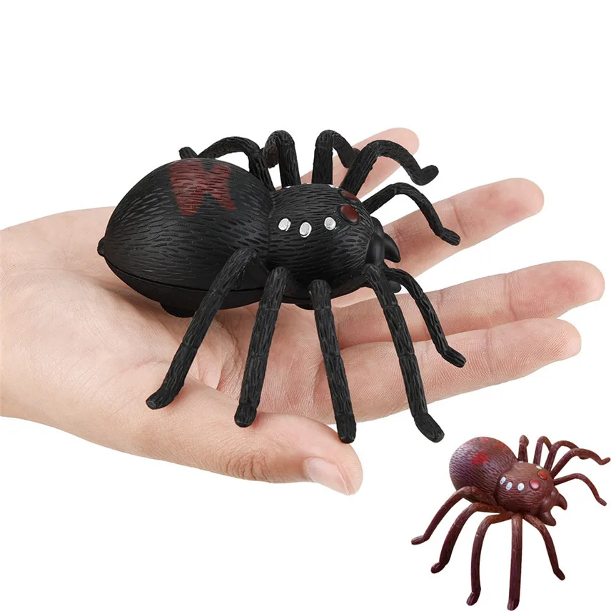 2019 Tops Quality Simulation on the winding spring spider toy animal spider novelty scary toys Gifts Dropshipping juguete Y*
2019 Tops Quality Simulation on the winding spring spider toy animal spider novelty scary toys Gifts Dropshipping juguete Y*
