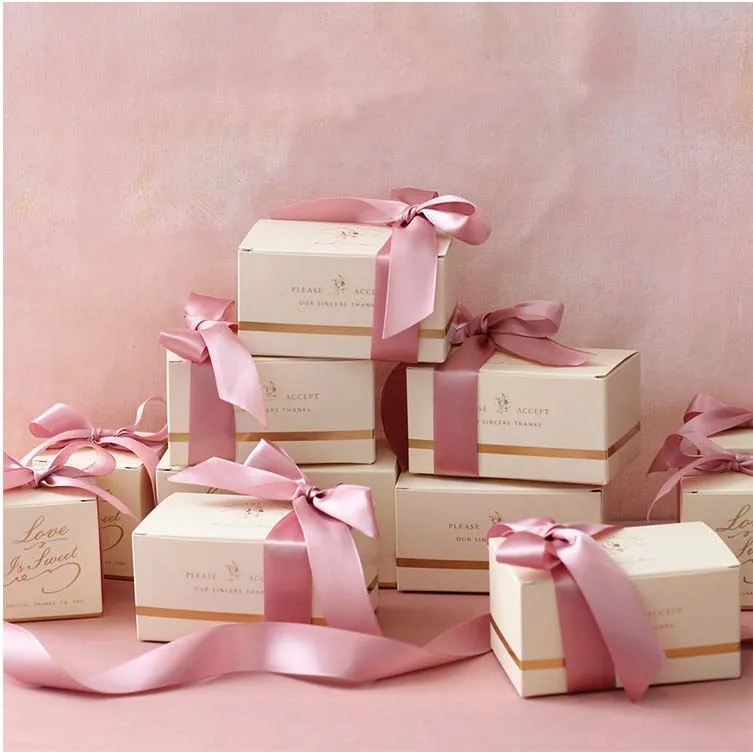 Free Shipping 50pcs Wedding favor and gift elegant big size pink Matcha green ribbon candy box packaging boxes guest gifts
Free Shipping 50pcs Wedding favor and gift elegant big size pink Matcha green ribbon candy box packaging boxes guest gifts