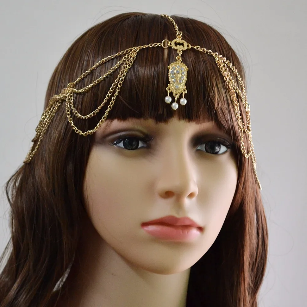 Boho Hair Accessories Pearl Gold Head Piece Chains Tassel Tiaras Hairband Bohomia Headbands for Women Bridal Forehead Jewelry
Boho Hair Accessories Pearl Gold Head Piece Chains Tassel Tiaras Hairband Bohomia Headbands for Women Bridal Forehead Jewelry
