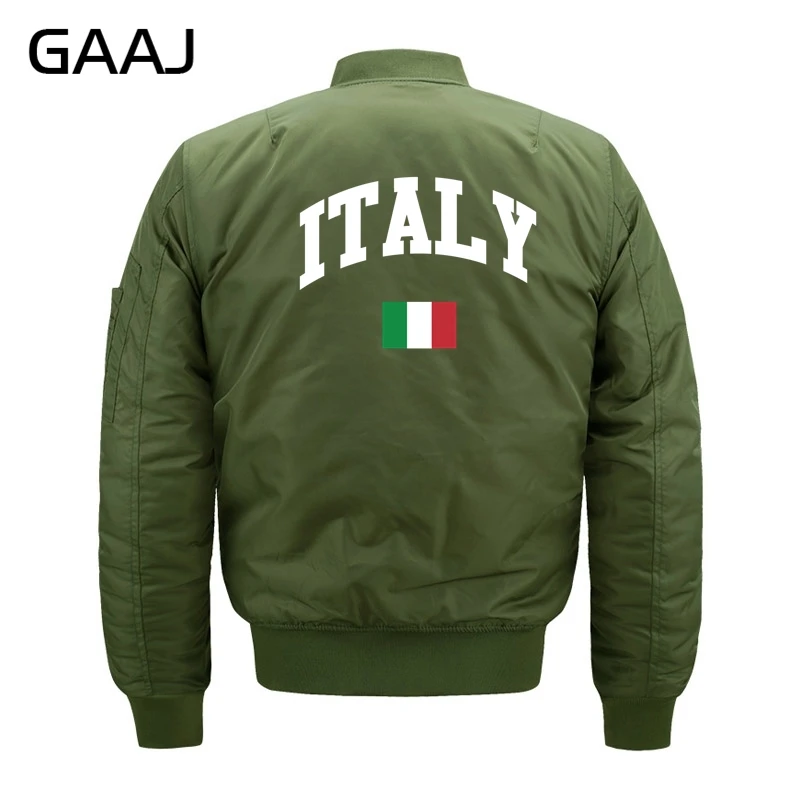 GAAJ "Italy Flag" Men Bomber Jacket Army Casual Warm Thick Pilots Jackets Coat Famous Designer Brand Clothing 6XL 7XL 8XL
GAAJ "Italy Flag" Men Bomber Jacket Army Casual Warm Thick Pilots Jackets Coat Famous Designer Brand Clothing 6XL 7XL 8XL