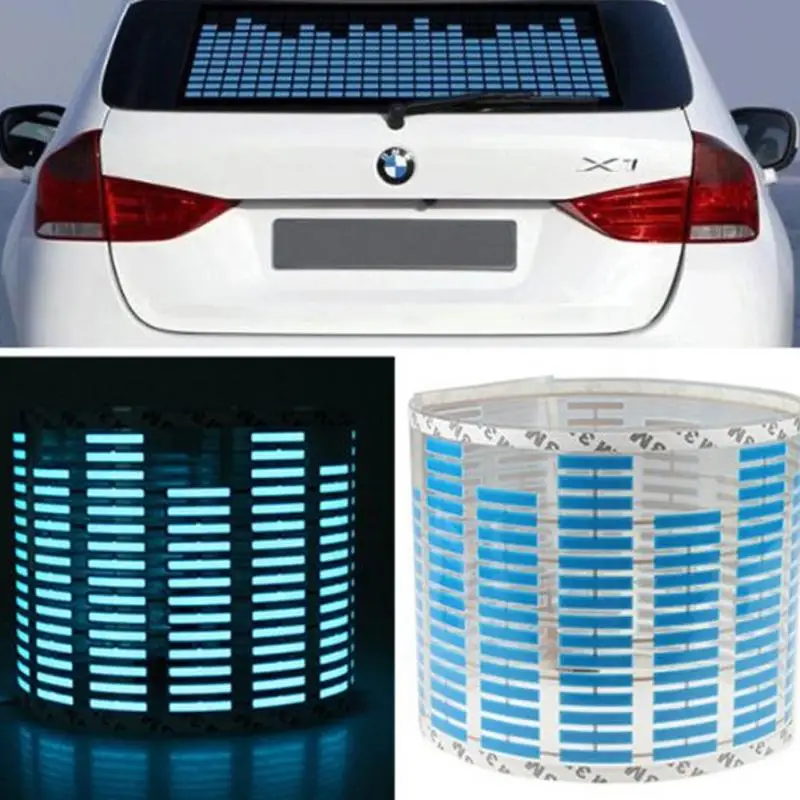 Car LED Light White Yellow Audio Activated Rear Window Energy Saving Sound Music Car Equalizer Plug ultra-thin LED Cold Light#30
Car LED Light White Yellow Audio Activated Rear Window Energy Saving Sound Music Car Equalizer Plug ultra-thin LED Cold Light#30