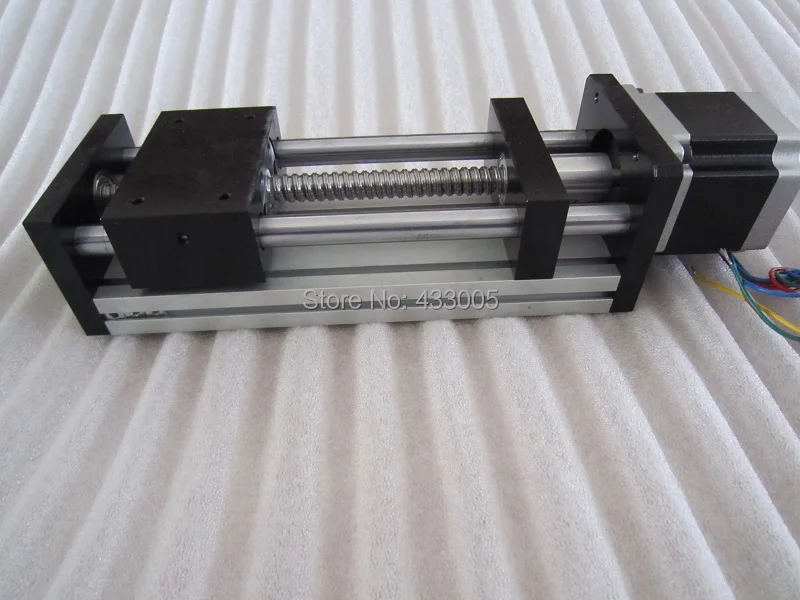 

CNC GGP 1605 ballscrew Sliding Table effective stroke 300mm Guide Rail XYZ axis Linear motion+1pc nema 23 stepper motor