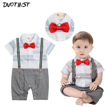 Baby Boys Clothes Summer Short Sleeves Gentleman Bow Tie Suspender Supenders Rompers Outfit Infantil Toddler Jumpsuit Costume
Baby Boys Clothes Summer Short Sleeves Gentleman Bow Tie Suspender Supenders Rompers Outfit Infantil Toddler Jumpsuit Costume