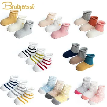 Cotton Newborn Socks Infant Toddler Baby Socks for 0-3 Years No Bone Multicolor 3 Pairs/Lot
Cotton Newborn Socks Infant Toddler Baby Socks for 0-3 Years No Bone Multicolor 3 Pairs/Lot