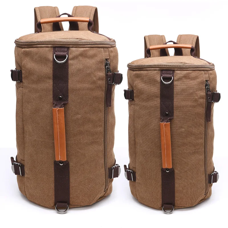 Large Capacity Men Canvas Backpack Mochila Travel Luggage Backpack Bucket Shoulder Bag Mountaineering Versatile Backpack
Large Capacity Men Canvas Backpack Mochila Travel Luggage Backpack Bucket Shoulder Bag Mountaineering Versatile Backpack
