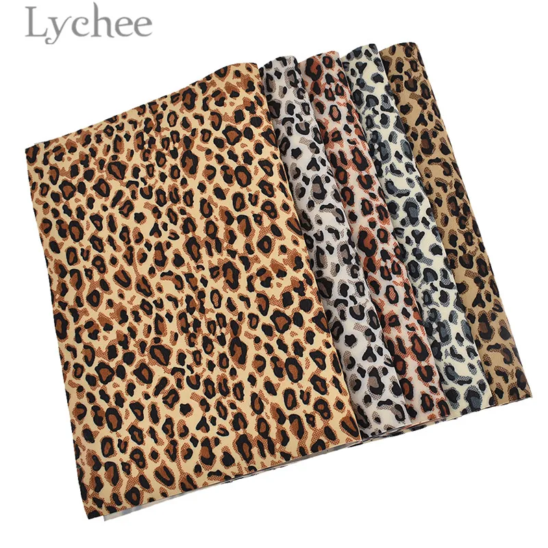 Lychee 1 PC A4 Leopard Printed Fake Leather Fabric High Quality Synthetic Leather DIY Material For Garments Handbag Belts
Lychee 1 PC A4 Leopard Printed Fake Leather Fabric High Quality Synthetic Leather DIY Material For Garments Handbag Belts