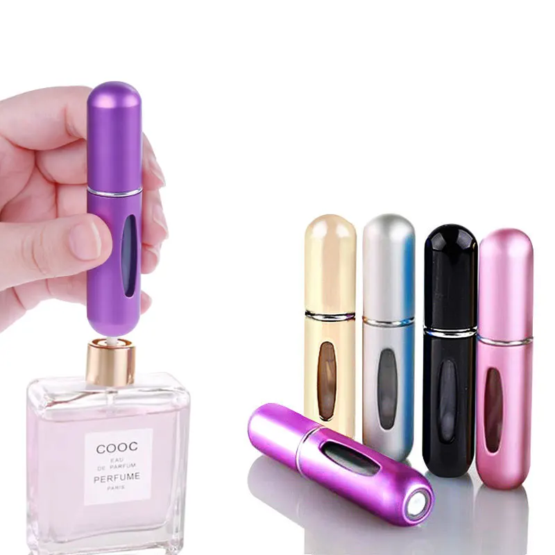 Refillable Travel Portable Mini Perfume Spray Bottle Aluminum Cosmetic Container Perfume Storage Bottle Upgrate
Refillable Travel Portable Mini Perfume Spray Bottle Aluminum Cosmetic Container Perfume Storage Bottle Upgrate