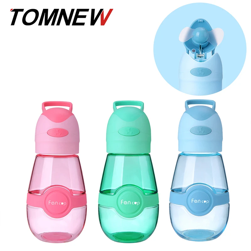 TOMNEW 400ML Portable Water Bottle Handy BPA-Free Heat-Resisting Without Dripping with Mini USB Fan for Outdoors 2018 New
TOMNEW 400ML Portable Water Bottle Handy BPA-Free Heat-Resisting Without Dripping with Mini USB Fan for Outdoors 2018 New