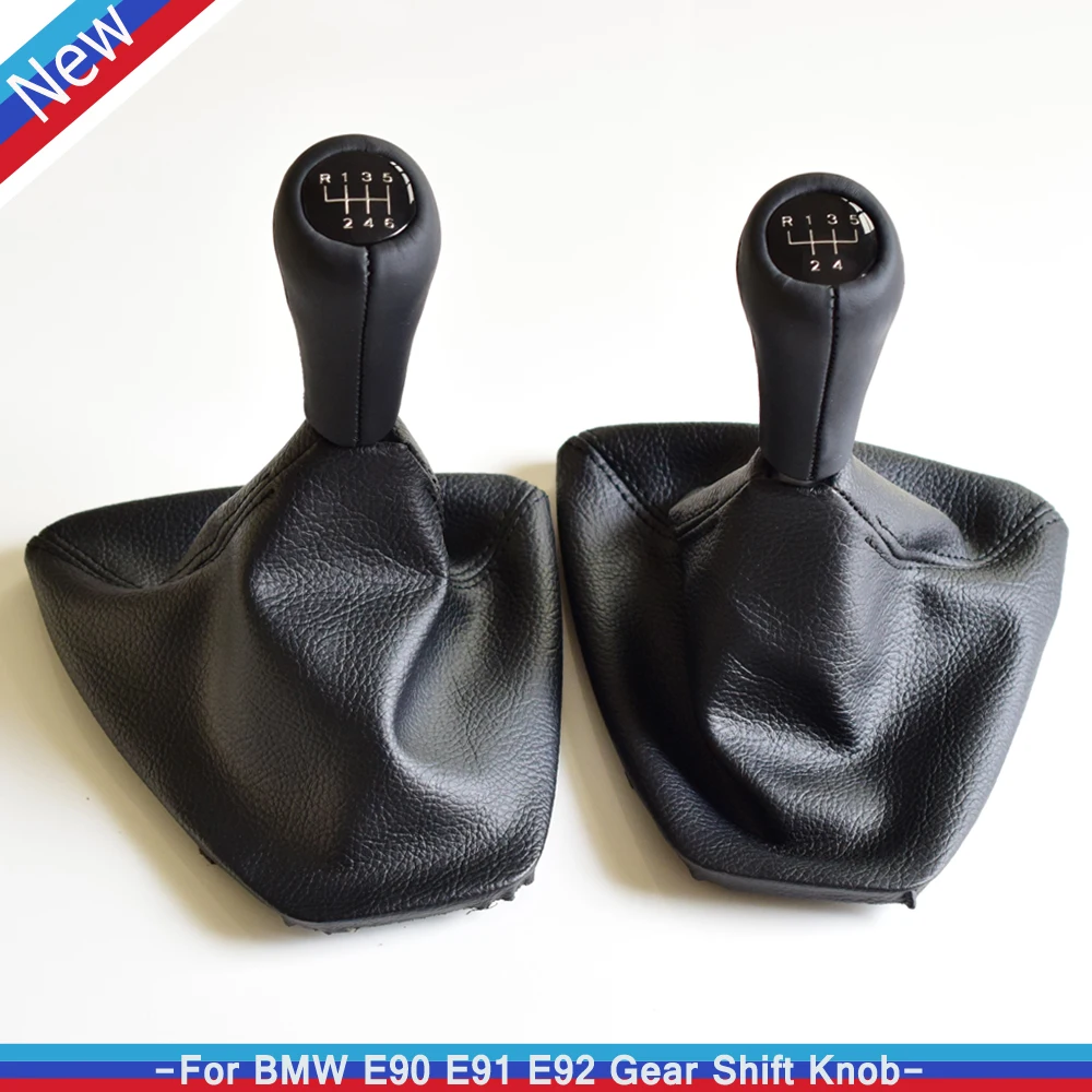 Real Leather Car Gear Shift Knob Lever Stick Shifter For BMW E90 E91 E92 E93 5 6 Speed Manual Gear Stick Knob Gaiter Boot Cover
Real Leather Car Gear Shift Knob Lever Stick Shifter For BMW E90 E91 E92 E93 5 6 Speed Manual Gear Stick Knob Gaiter Boot Cover