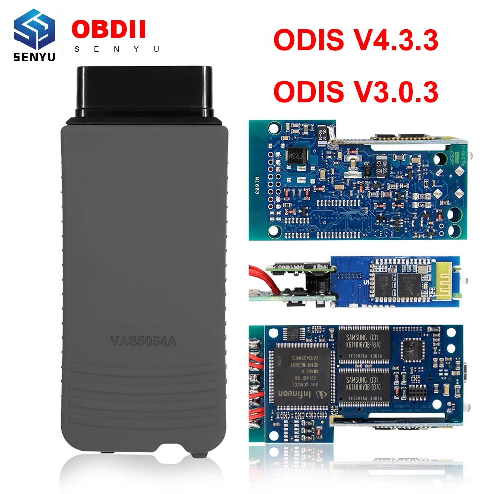 Vas5054a Without OKI Full Chip OBD Car Diagnostic Auto Tool ODIS V4.4.10 OBD2 Scanner 5054A Bluetooth automotivo For VAG For VW
Vas5054a Without OKI Full Chip OBD Car Diagnostic Auto Tool ODIS V4.4.10 OBD2 Scanner 5054A Bluetooth automotivo For VAG For VW