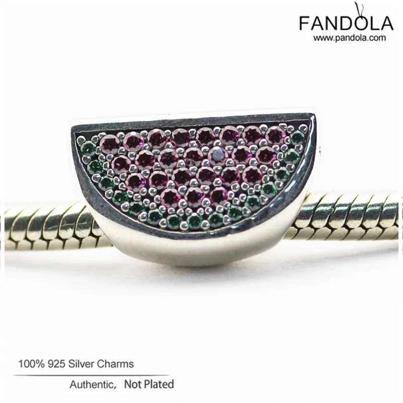 Pave Watermelon Charms 925 Sterling Silver Beads for Women Fits Original Bracelets DIY Fine Charm Silver 925 Jewelry
Pave Watermelon Charms 925 Sterling Silver Beads for Women Fits Original Bracelets DIY Fine Charm Silver 925 Jewelry