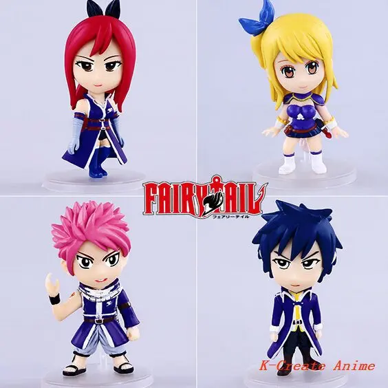 Free shipping 4pcs Q version 1generation Fairy Tail pvc figure toy tall 10cm set.4pcs/set fairy tail action pvc doll packed box. Free shipping 4pcs Q version 1generation Fairy Tail pvc figure toy tall 10cm set.4pcs/set fairy tail action pvc doll packed box.<br><br>Aliexpress