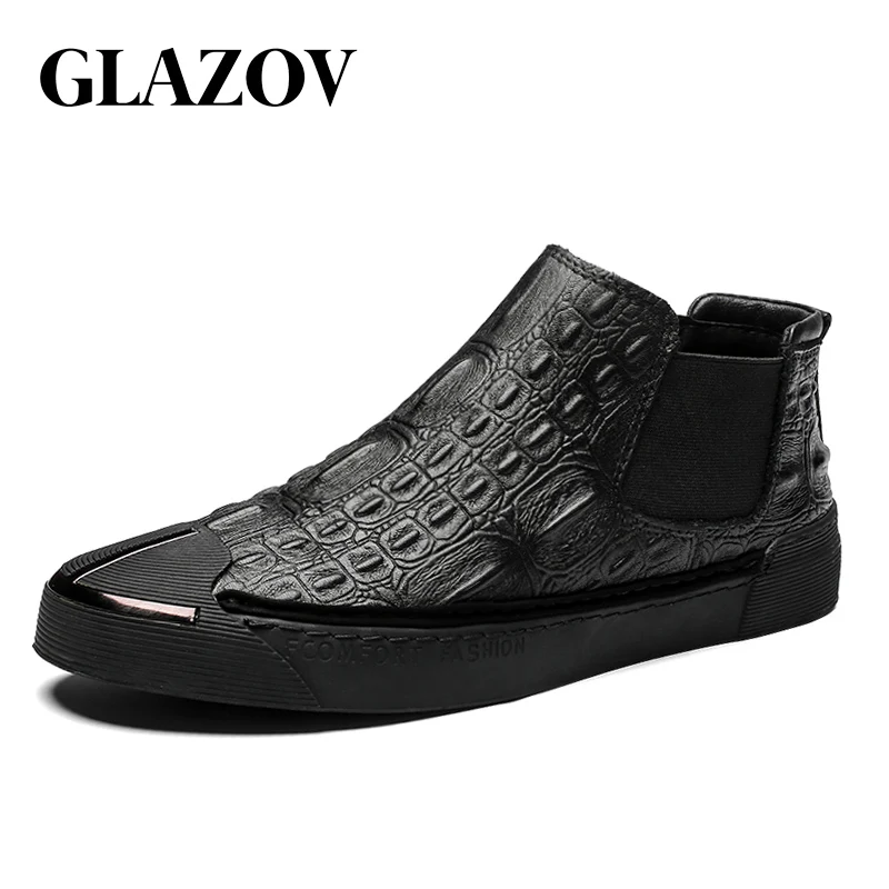 Brand Man Casual Shoes Autumn Mens Genuine Leather Handmade High Tops Male Sneakers Men Hip-hop Tide Rubber Wear Resistant
Brand Man Casual Shoes Autumn Mens Genuine Leather Handmade High Tops Male Sneakers Men Hip-hop Tide Rubber Wear Resistant
