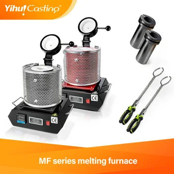 2 Set 1kg mini 220v electric gold melting furnace, smelting equipment, can melt gold copper silver for jewelry making
2 Set 1kg mini 220v electric gold melting furnace, smelting equipment, can melt gold copper silver for jewelry making